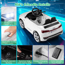 12V Kids Licensed Audi SQ8 Electric Ride-On Car with Remote Control Magic Cars 6