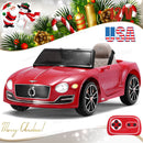 12V Licensed Bentley Style Electric Ride-On Car for Kids with Remote Control Magic Cars 0