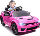 12V Electric Licensed Dodge Charger Ride-On Car for Kids with Remote Control Magic Cars 1