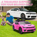 12V Electric Licensed Dodge Charger Ride-On Car for Kids with Remote Control Magic Cars 2