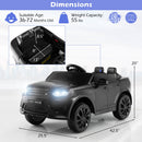12V Kids Licensed Land Rover Electric Ride-On Car with Remote Control Magic Cars 1