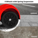 12V Licensed Volkswagen Beetle Kids Ride-On Car with Music and Remote Control Red Magic Cars 7