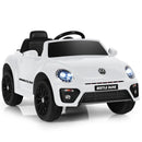 12V Kids Licensed Volkswagen Beetle Ride-On Car with Remote Control and Music Magic Cars Variant 0