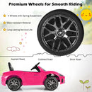 12V Kids Licensed Maserati GranCabrio Ride-On Car with Remote Control and Lights Pink Magic Cars 7