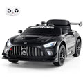 12V Black Mercedes-AMG GT3 Licensed Ride-On Car for Kids with Adjustable Speed Magic Cars Variant 0