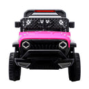 12V Pink Ride-On Car for Kids with Parental Remote, Swing Function, Music, and Horn - Perfect for Ages 3-6 Magic Cars 6