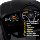 12V Licensed Mercedes-Benz Kids Ride-On Car with R/C and MP3 Music, Multiple Colors Magic Cars 22