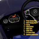12V Licensed Mercedes-Benz Kids Ride-On Car with R/C and MP3 Music, Multiple Colors Magic Cars 7