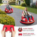 12V Kids Ride-On Bumper Car for Toddlers with Parent Remote Control and 2-Speed Settings Magic Cars 5