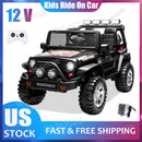 12V Electric 2-Seater Kids Ride-On Jeep Truck with Remote Control Magic Cars 0