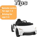 12V Licensed Kids Electric Ride-On Car with Parent Remote Control Magic Cars 6