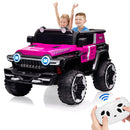 12V 2-Seater Kids Electric Ride-On Truck with 2.4G Remote Control Magic Cars 12