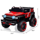 12V 2-Seater Kids Electric Ride-On Truck with 2.4G Remote Control Magic Cars 6