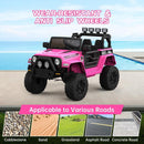 12V Kids 2-Seater Electric Ride-On Truck with Remote Control and LED Lights Rose Magic Cars 6