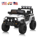 12V Electric 2-Seater Kids Ride-On Truck with Remote Control and LED Lights Magic Cars 0