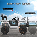 12V Electric 2-Seater Kids Ride-On Truck with Remote Control and LED Lights Magic Cars 5