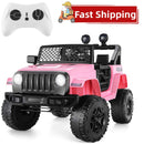 12V Electric Kids Ride-On Jeep Truck 2-Seater with Remote Control, LED Lights, and MP3 Player Magic Cars 3