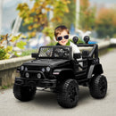 12V Electric Ride-On Kids Truck with Remote Control Battery Powered Car Black Magic Cars 0