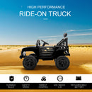 12V Electric Ride-On Kids Truck with Remote Control Battery Powered Car Black Magic Cars 4