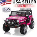 12V Kids Electric 2-Seater Jeep Ride-On Truck with Remote Control, LED Lights, and MP3 Player Magic Cars Variant 0