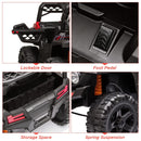 12V Kids Ride-On Truck with Parent Remote Control, LED Lights, and AUX Port Magic Cars 2