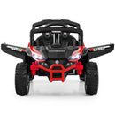 12V Black Electric UTV Ride-On Car for Kids with LED Lights, Music, and Horn Magic Cars 3