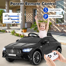 12V Kids Ride-On Car with Remote, Rocking Function, Transport Wheels, Lights, and Music Magic Cars 3