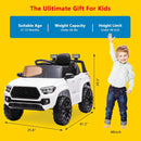 12V Kids Ride-On Car with Parent Remote Control and LED Headlights for Ages 3-6 Magic Cars 14