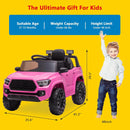 12V Kids Ride-On Car with Parent Remote Control and LED Headlights for Ages 3-6 Magic Cars 2
