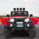 12V Kids Ride-On Car with Remote Control and Double Magnetic Doors Magic Cars 2