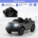 12V Kids Ride-On Car with Remote Control, Lockable Doors, Slow Start System, and LED Lights Magic Cars 4
