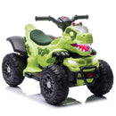 12V Electric Dinosaur ATV for Kids with Bluetooth Music and Lights - Green Magic Cars 17