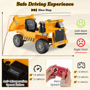 12V Kids Electric Ride-On Dump Truck with Remote Control and Adjustable Dump Bed Magic Cars 11