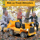 12V Kids Electric Ride-On Dump Truck with Remote Control and Adjustable Dump Bed Magic Cars 4