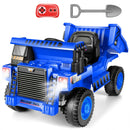 12V Kids Electric Ride-On Dump Truck with Remote Control, Music, and Functional Dump Bed Magic Cars 16
