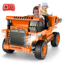 12V Kids Electric Ride-On Dump Truck with Remote Control, Music, and Functional Dump Bed Magic Cars 20