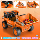 12V Kids Electric Ride-On Dump Truck with Remote Control, Music, and Functional Dump Bed Magic Cars 22