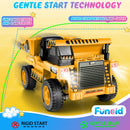 12V Kids Electric Ride-On Dump Truck with Remote Control, Music, and Functional Dump Bed Magic Cars 7