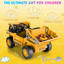 12V Kids Electric Ride-On Dump Truck with Remote Control, Music, and Functional Dump Bed Magic Cars 8