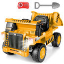 12V Kids Electric Ride-On Dump Truck with Remote Control, Music, and Functional Dump Bed Magic Cars Variant 0