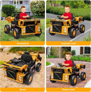 12V Electric Kids Ride-On Dump Truck Construction Vehicle with Remote Control Magic Cars 4