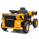 12V Kids Ride-On Dump Truck with Remote Control, Speeds 1.2-3.1 MPH, Toy for Ages 3-5 Magic Cars 0