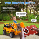 12V Kids Ride-On Electric Dump Truck with Remote Control, Shovel, MP3, and USB Player Magic Cars 3