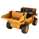 12V Kids Ride-On Dump Truck with Remote Control, Working Megaphone, and Sand Shovel Magic Cars 9