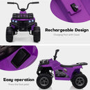 12V Kids Electric Ride-On 4-Wheeler ATV Quad with LED Lights and 1.8 MPH Speed Magic Cars 3