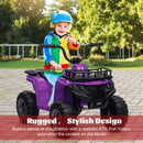 12V Kids Electric Ride-On 4-Wheeler ATV Quad with LED Lights and 1.8 MPH Speed Magic Cars 8