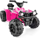 12V Kids Electric Ride-On 4 Wheeler ATV Quad Car Toy with Bluetooth Audio, 2.4 MPH Magic Cars 0