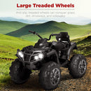 12V Kids Electric Ride-On ATV 4-Wheeler Quad Car Toy with Bluetooth Audio 3.7 MPH Magic Cars 2