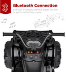 12V Kids Electric Ride-On ATV 4-Wheeler Quad Car Toy with Bluetooth Audio 3.7 MPH Magic Cars 3