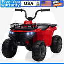 12V Kids Electric Ride-On 4 Wheeler ATV Quad with High/Low Speed Play Car Magic Cars Variant 0